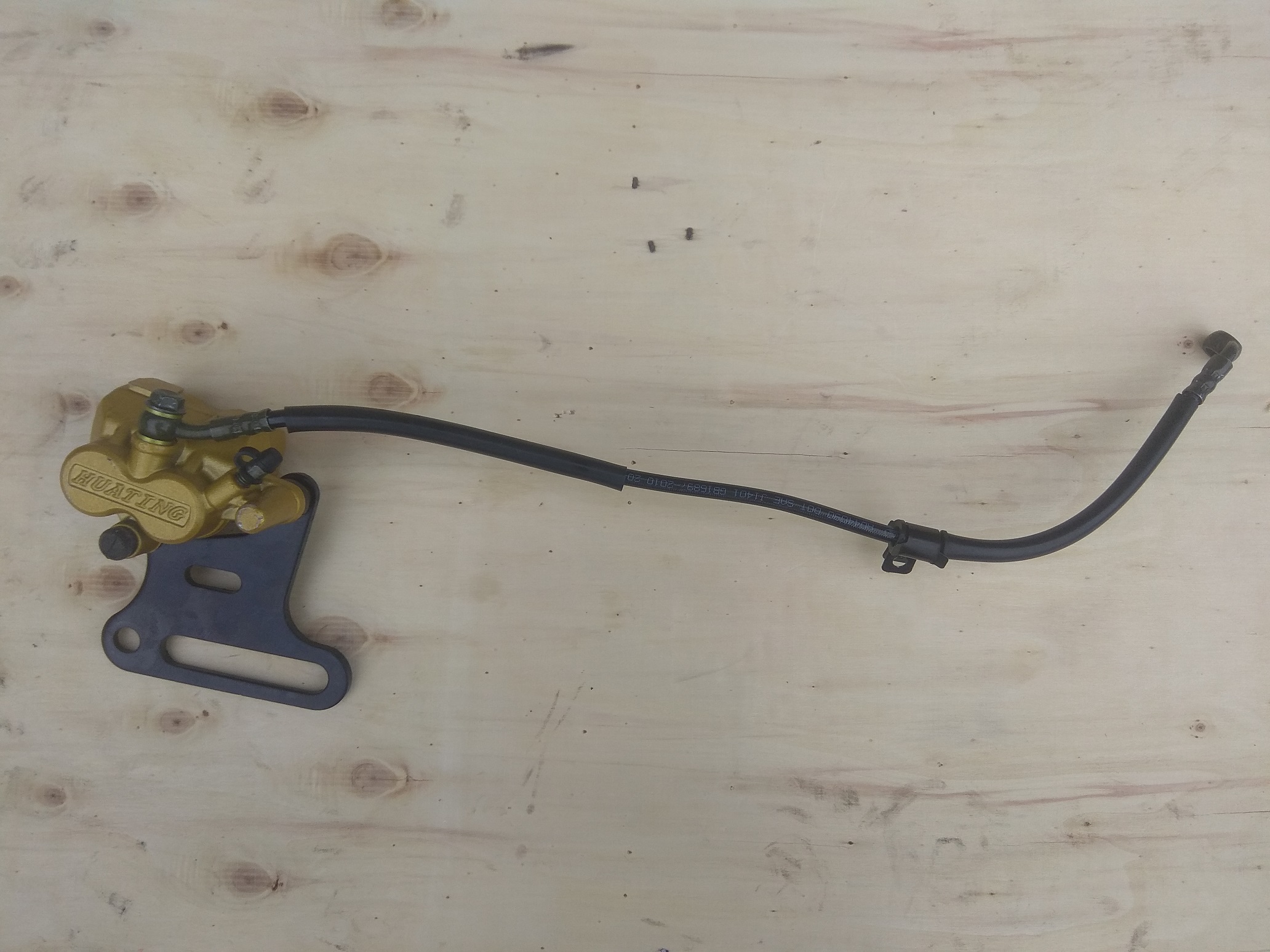 Zadní 2pístkový brzdový třmen pro pitbike vč. hadice
