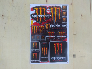 Samolepky - Monster Energy VII.